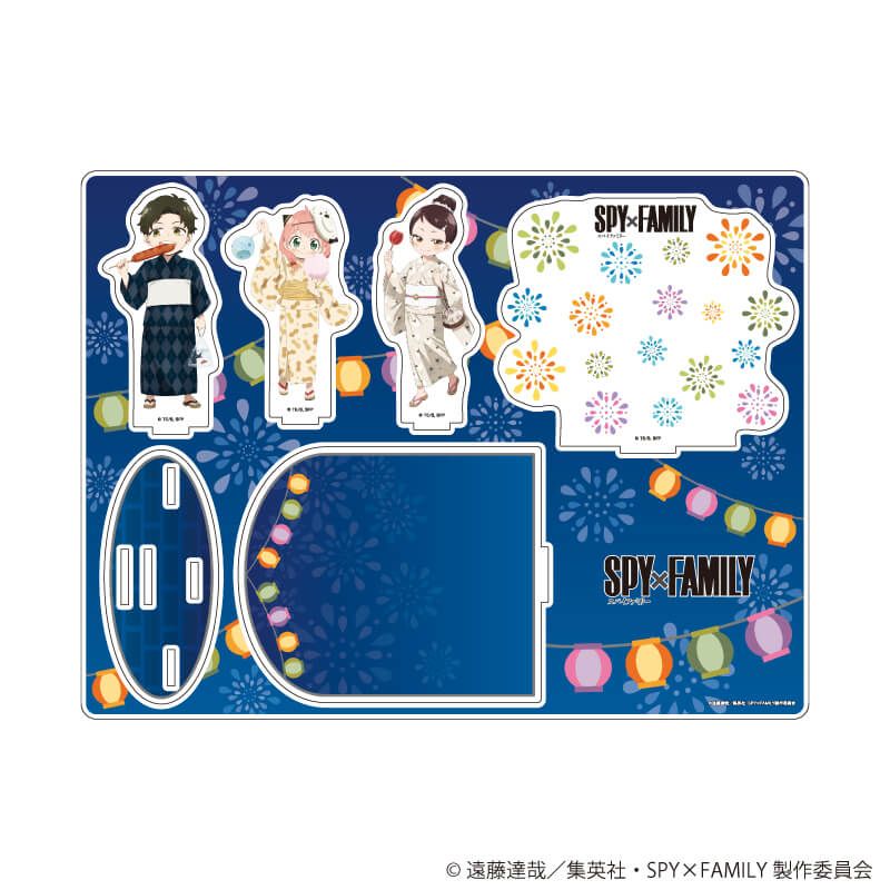 SPY×FAMILY アクリルジオラマ 浴衣Ver.