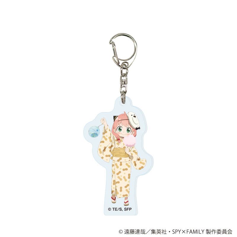 SPY×FAMILY トレーディングアクリルキーホルダー 浴衣Ver. 【全3種】コンプリートセット