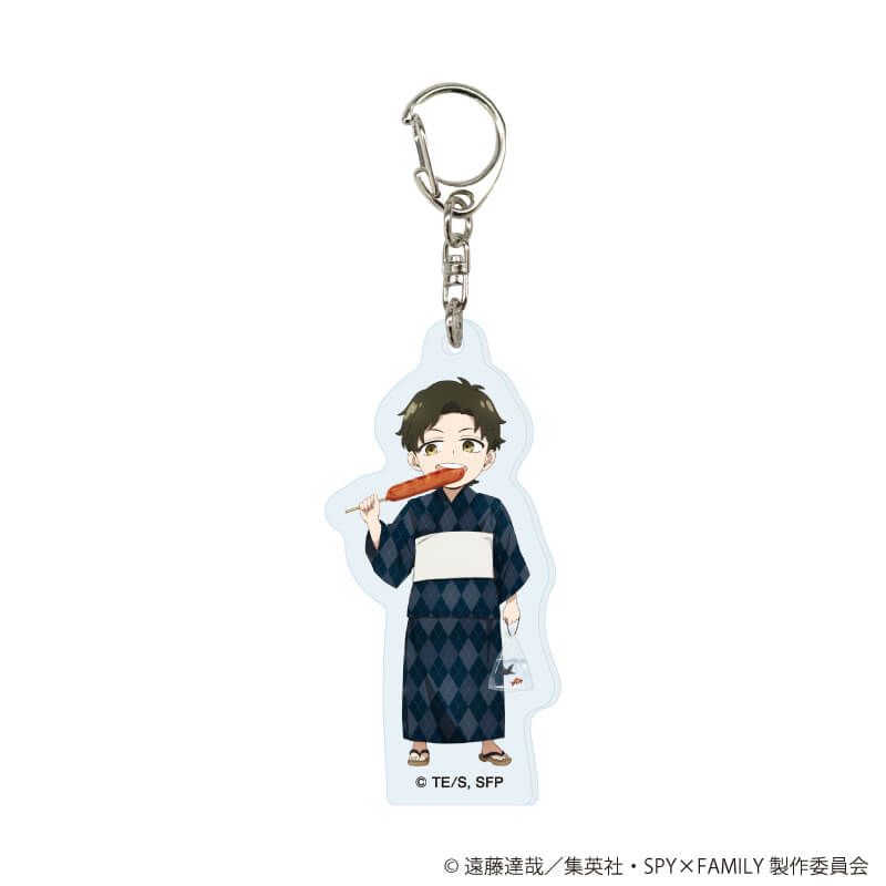 SPY×FAMILY トレーディングアクリルキーホルダー 浴衣Ver. 【全3種】コンプリートセット
