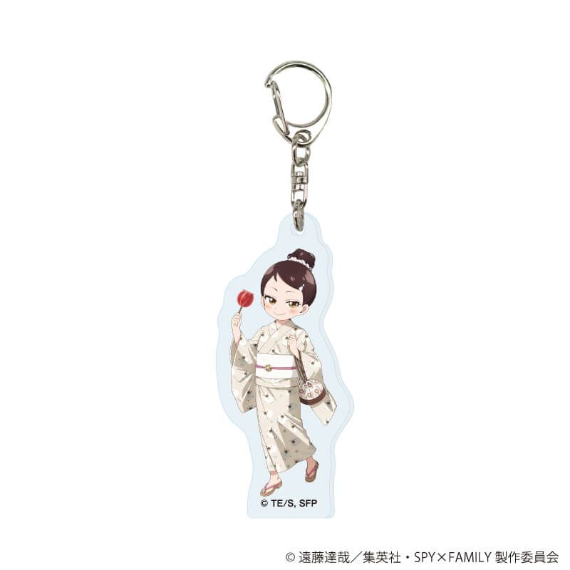 SPY×FAMILY トレーディングアクリルキーホルダー 浴衣Ver. 【全3種】コンプリートセット
