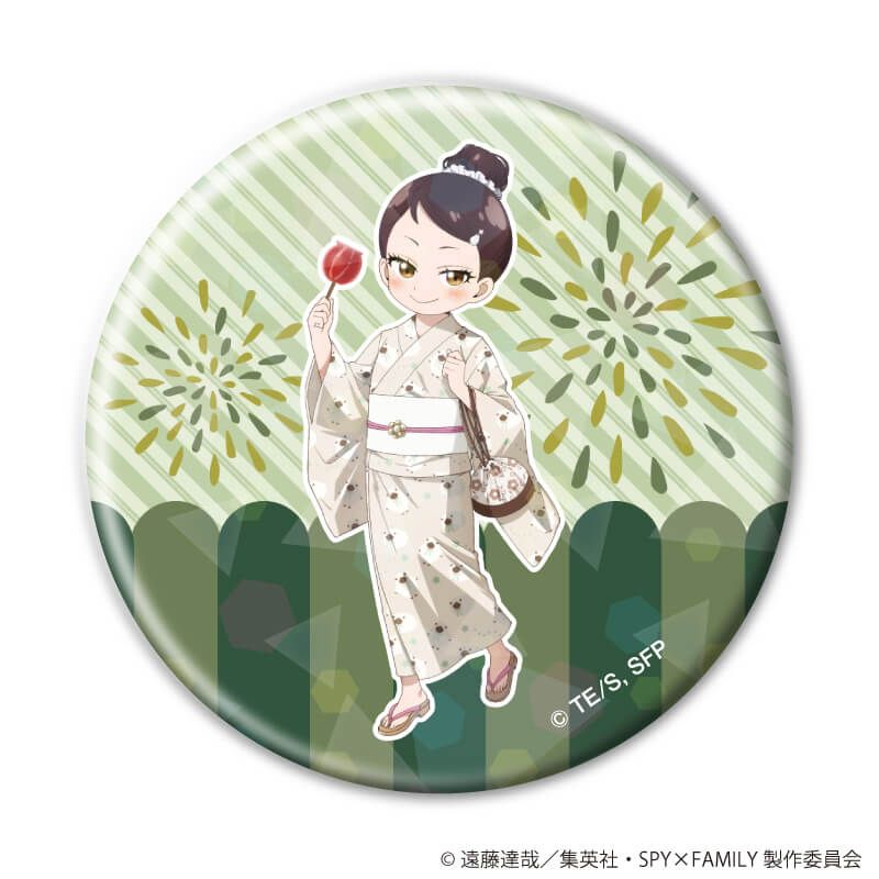 SPY×FAMILY トレーディングホログラム缶バッジ 浴衣Ver. 【全6種】コンプリートセット