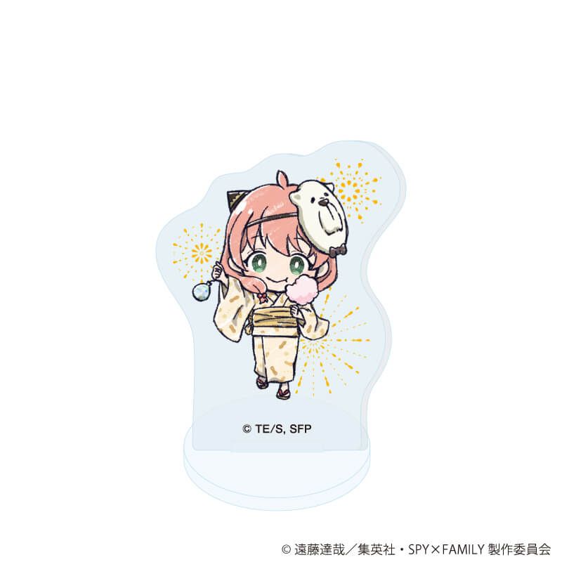 SPY×FAMILY グラフアート トレーディングアクリルぷちスタンド 浴衣Ver. 【全6種】