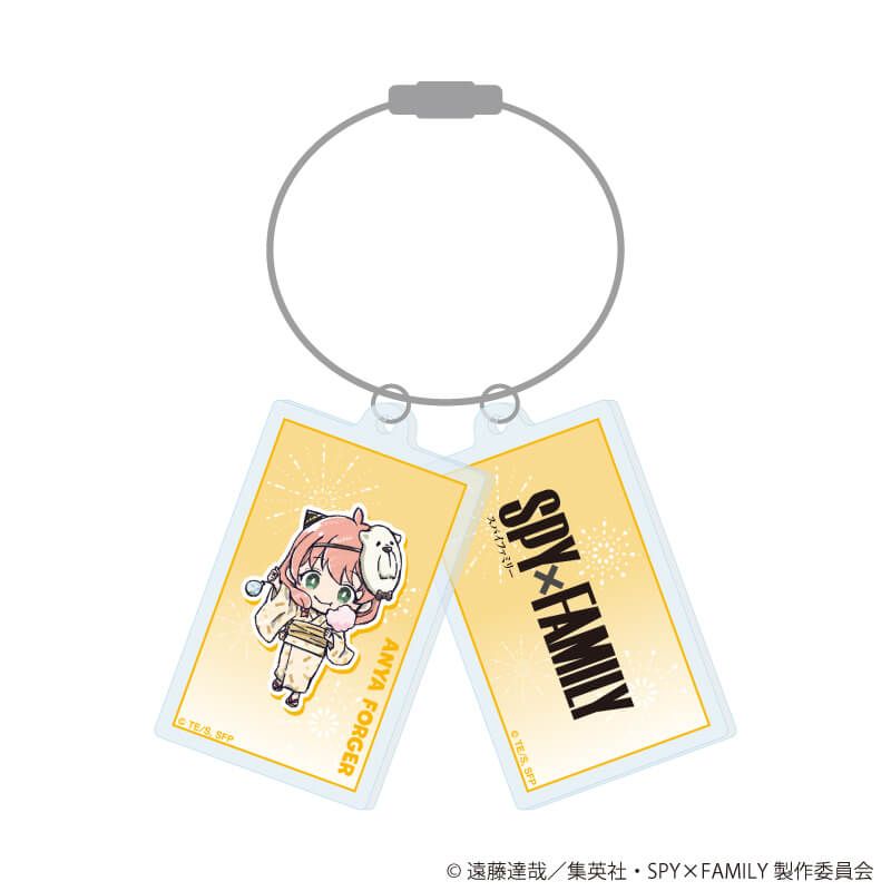 SPY×FAMILY グラフアート トレーディング2連アクリルキーホルダー 浴衣Ver. 【全6種】