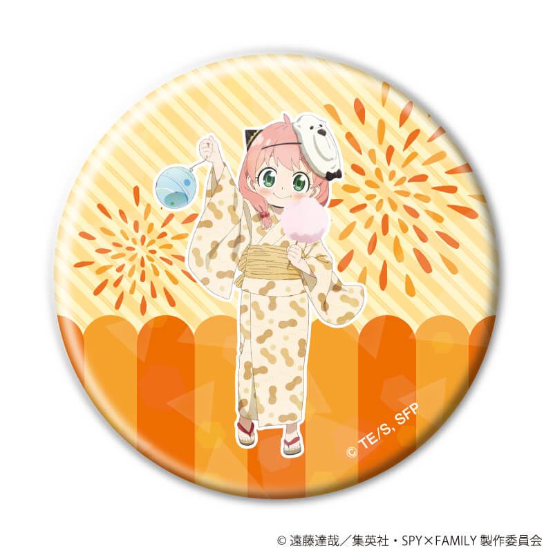 SPY×FAMILY トレーディングホログラム缶バッジ 浴衣Ver. 【全6種】