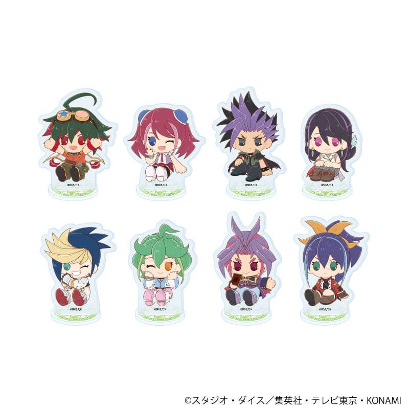 アクリルぷちスタンド「遊☆戯☆王ARC-V」05/コンプリートセット(全8種)(ぽてぬいアート)