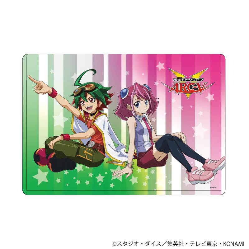 キャラクリアケース「遊☆戯☆王ARC-V」12/遊矢＆柚子(描き下ろしイラスト)