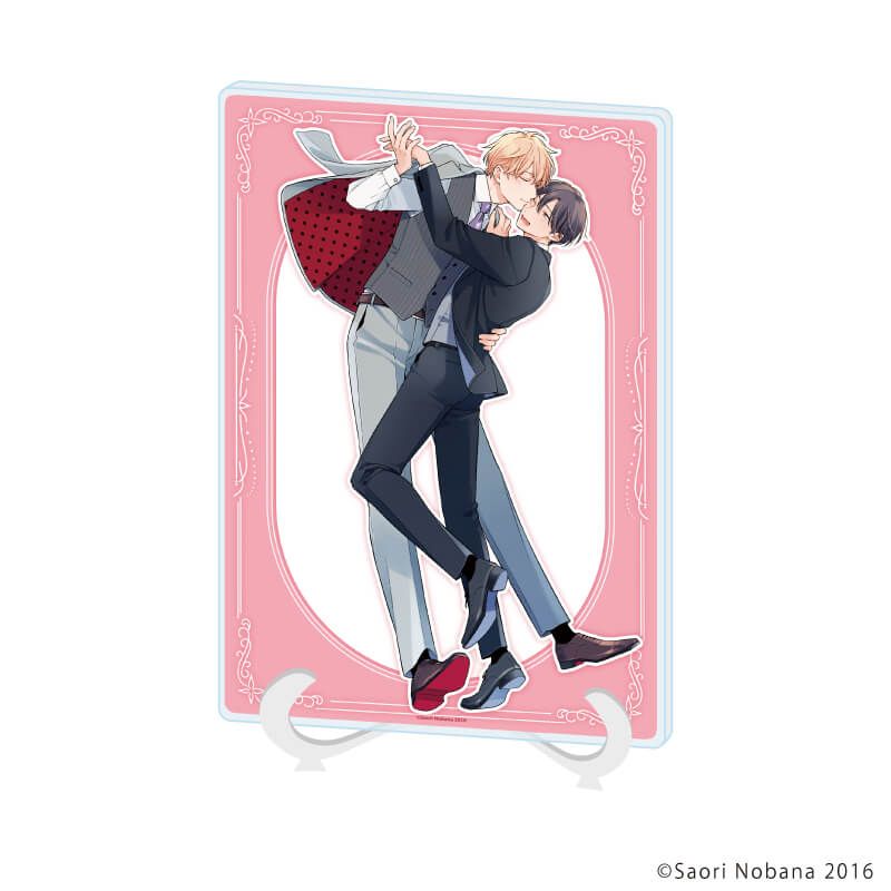 アクリルアートボード(A5サイズ)「野花さおり先生」01/イケメンの先輩が実は童貞で純情でした(描き下ろしイラスト)