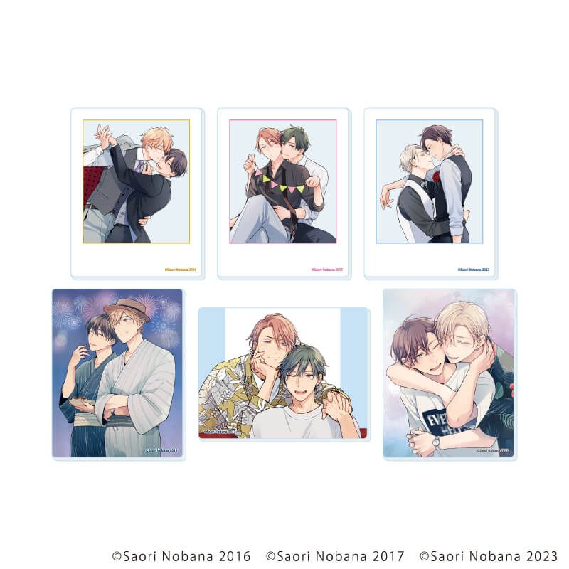 アクリルカード「野花さおり先生」01/コンプリートセット(全6種)(公式&描き下ろしイラスト)