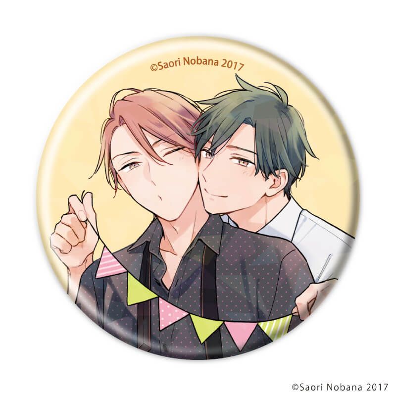 ホログラム缶バッジ(57mm)「野花さおり先生」01/コンプリートセット(全6種)(公式&描き下ろしイラスト)