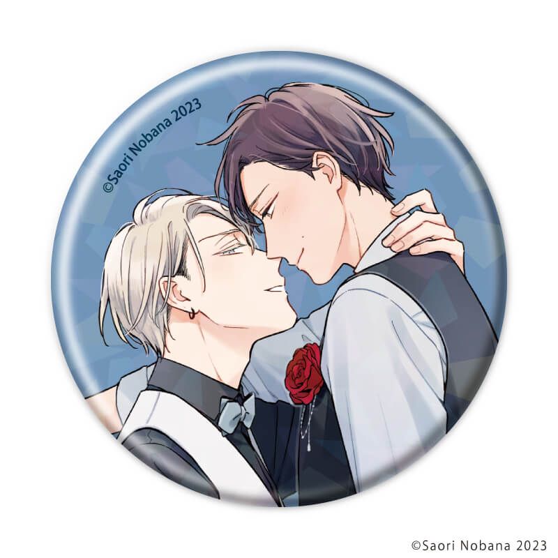 ホログラム缶バッジ(57mm)「野花さおり先生」01/ブラインド(6種)(公式&描き下ろしイラスト)