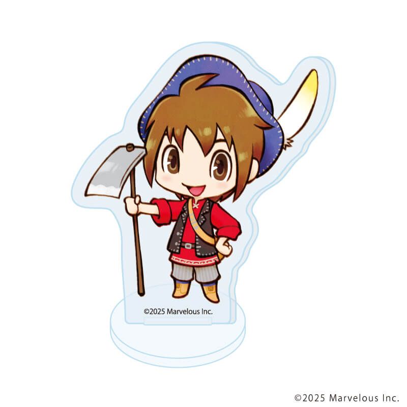 アクリルぷちスタンド「牧場物語 Let's！風のグランドバザール」01/コンプリートセット(全7種)(公式イラスト)