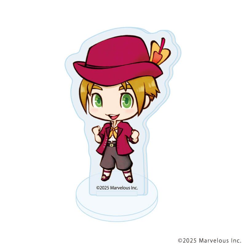 アクリルぷちスタンド「牧場物語 Let's！風のグランドバザール」01/コンプリートセット(全7種)(公式イラスト)