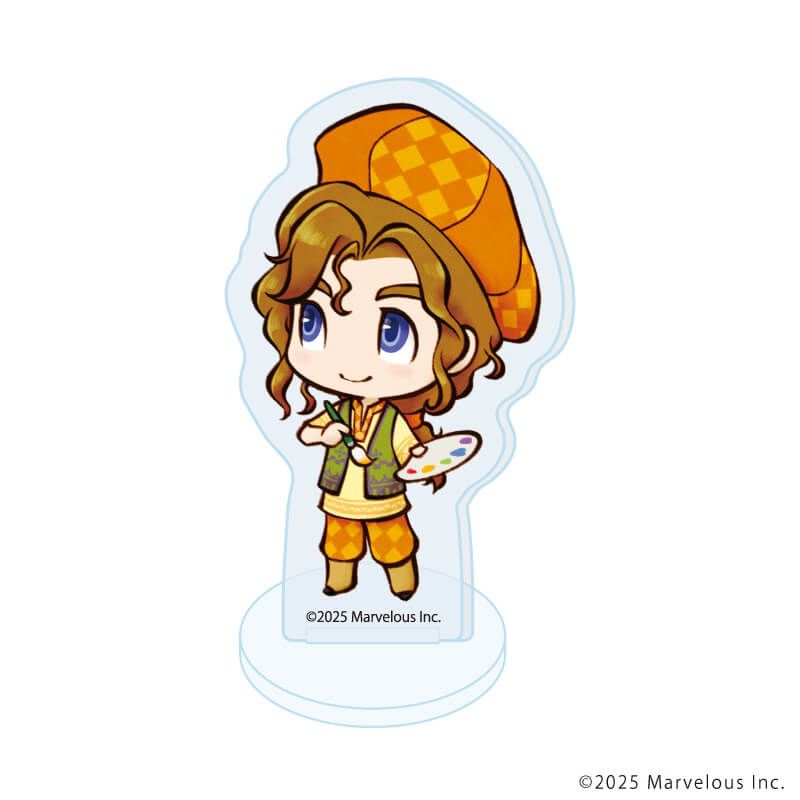 アクリルぷちスタンド「牧場物語 Let's！風のグランドバザール」01/コンプリートセット(全7種)(公式イラスト)