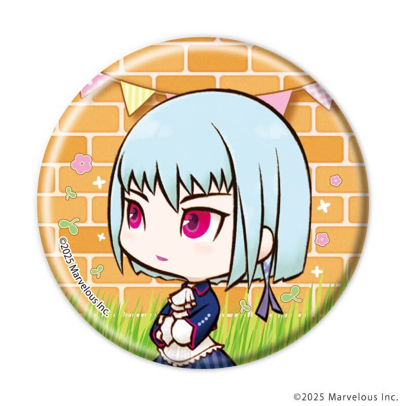 缶バッジ「牧場物語 Let's！風のグランドバザール」02/コンプリートセット(全8種)(公式イラスト)