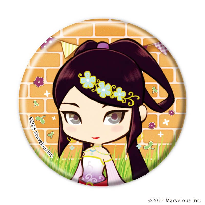 缶バッジ「牧場物語 Let's！風のグランドバザール」02/コンプリートセット(全8種)(公式イラスト)