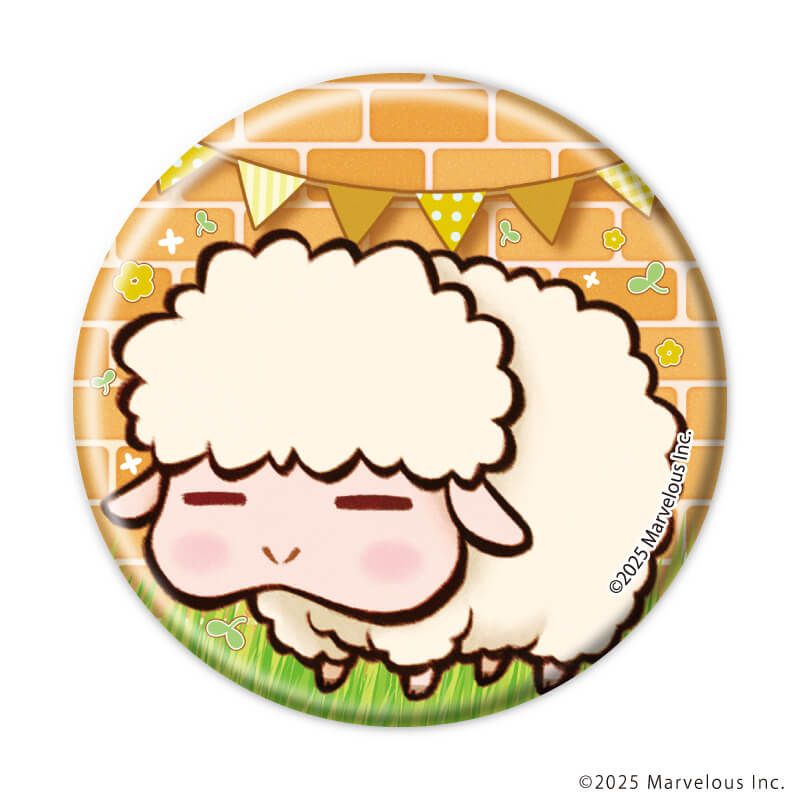 缶バッジ「牧場物語 Let's！風のグランドバザール」02/コンプリートセット(全8種)(公式イラスト)