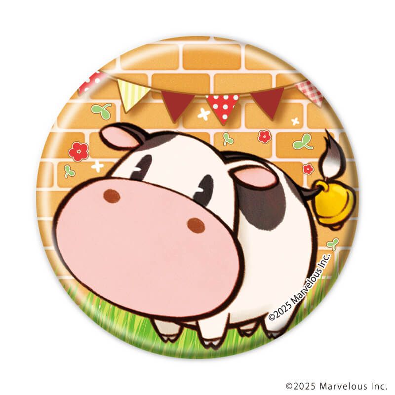 缶バッジ「牧場物語 Let's！風のグランドバザール」01/コンプリートセット(全8種)(公式イラスト)