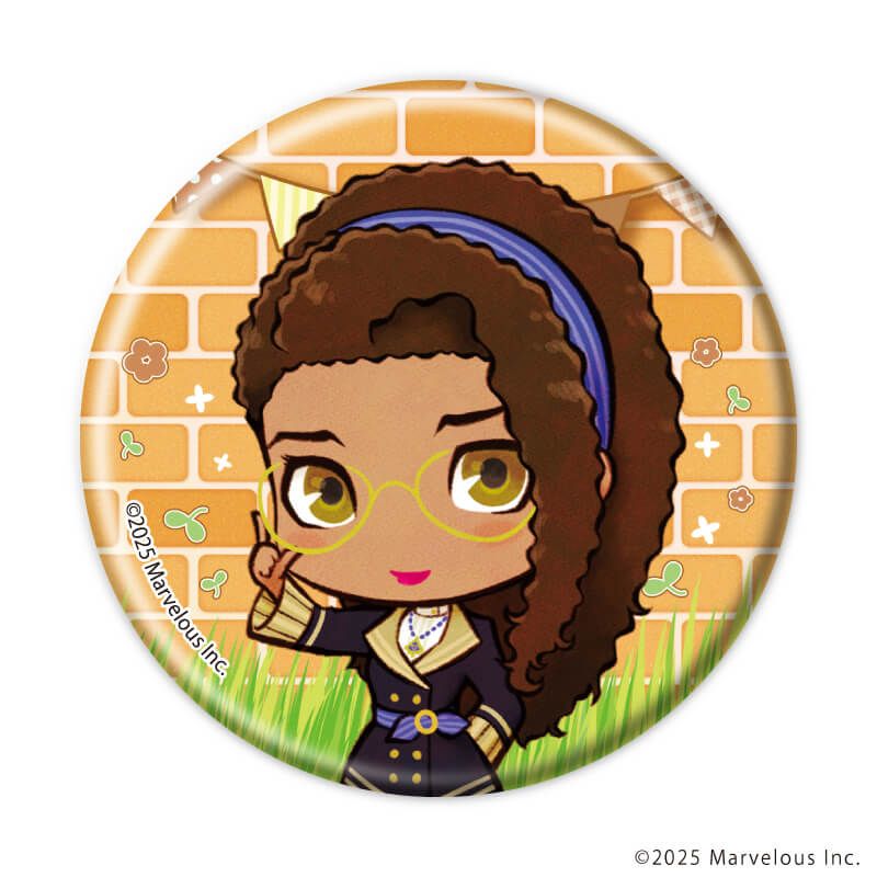 缶バッジ「牧場物語 Let's！風のグランドバザール」02/ブラインド(8種)(公式イラスト)