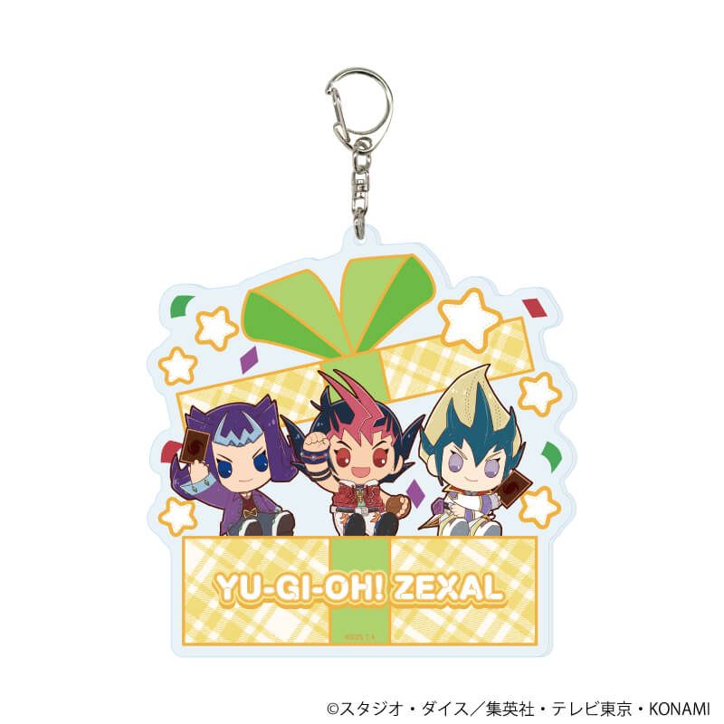 デカアクリルキーホルダー「遊☆戯☆王ZEXAL」02/遊馬＆凌牙＆カイト(ぽてぬいアート)
