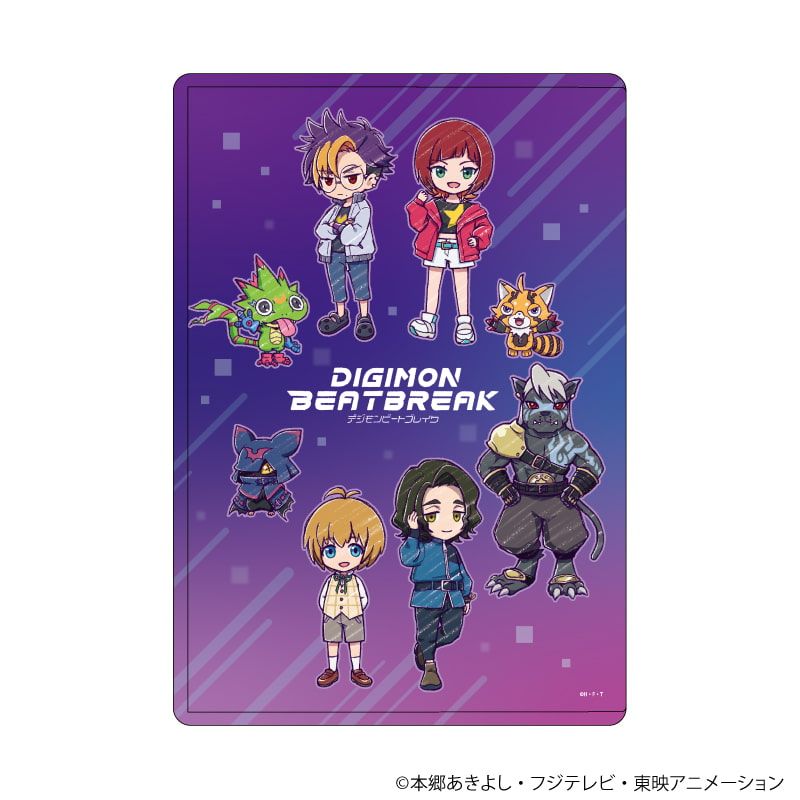 キャラクリアケース「DIGIMON BEATBREAK」02/集合デザイン(グラフアートイラスト)
