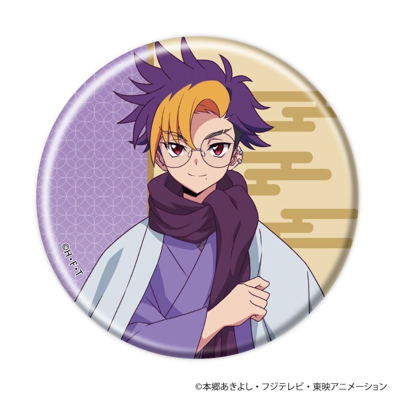 缶バッジ「DIGIMON BEATBREAK」01/冬和服ver. コンプリートセット(全8種)(描き下ろしイラスト)