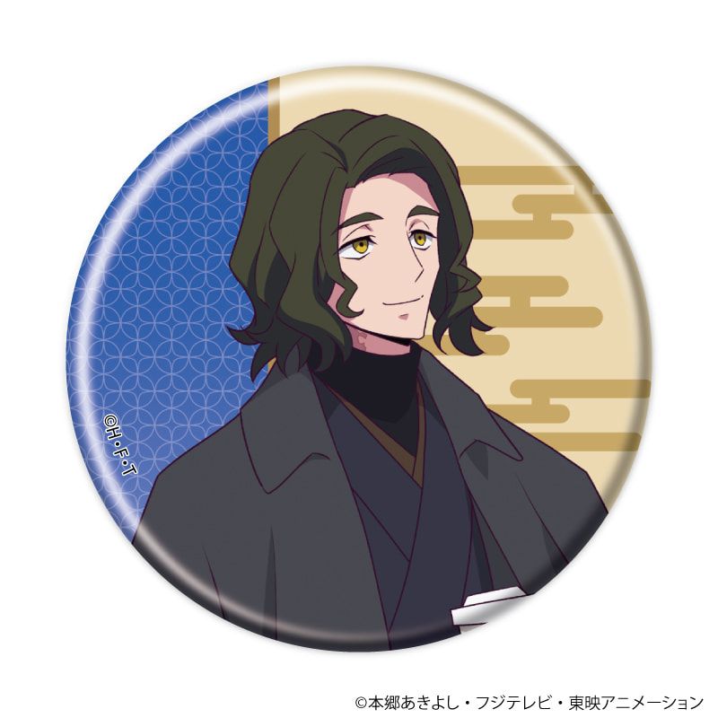 缶バッジ「DIGIMON BEATBREAK」01/冬和服ver. ブラインド(8種)(描き下ろしイラスト)