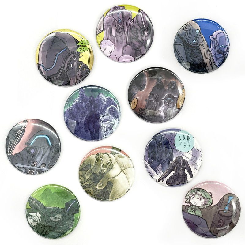 トレーディング祈手缶バッジ