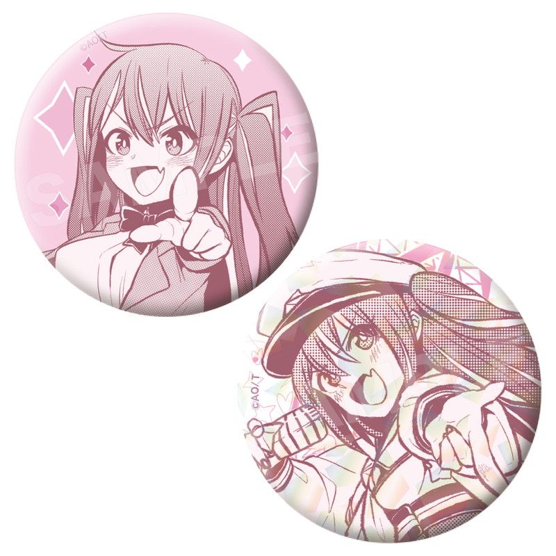 ロコムジカ変身缶バッジ(前後2種セット)