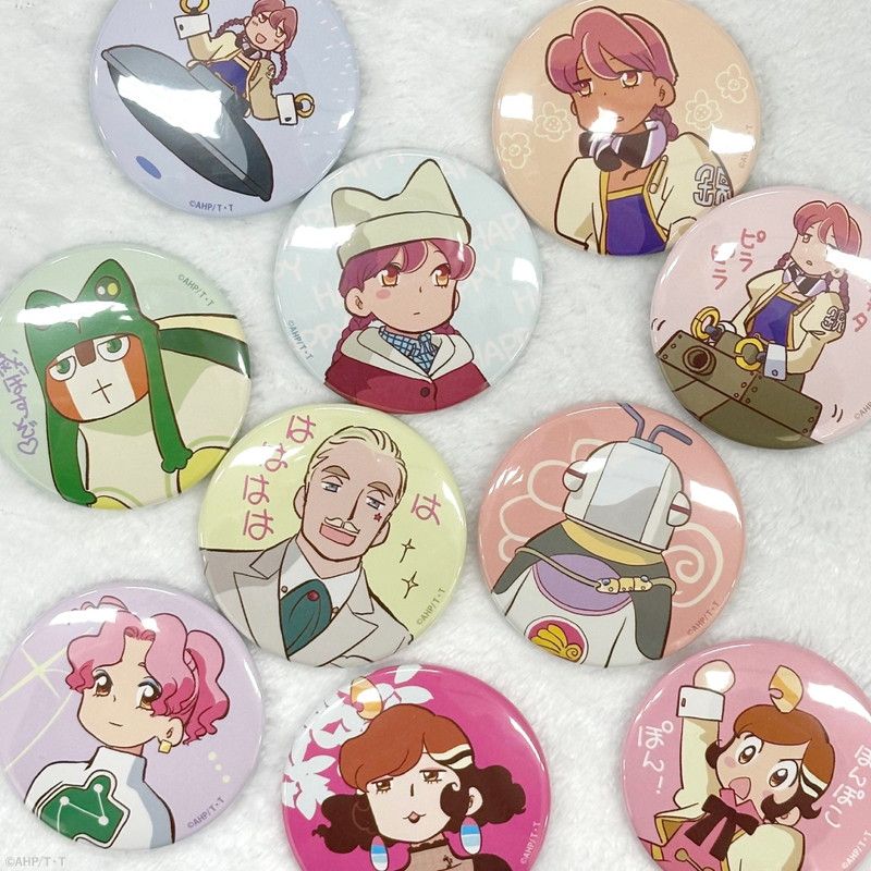 トレーディング缶バッジぷすぷす ピ