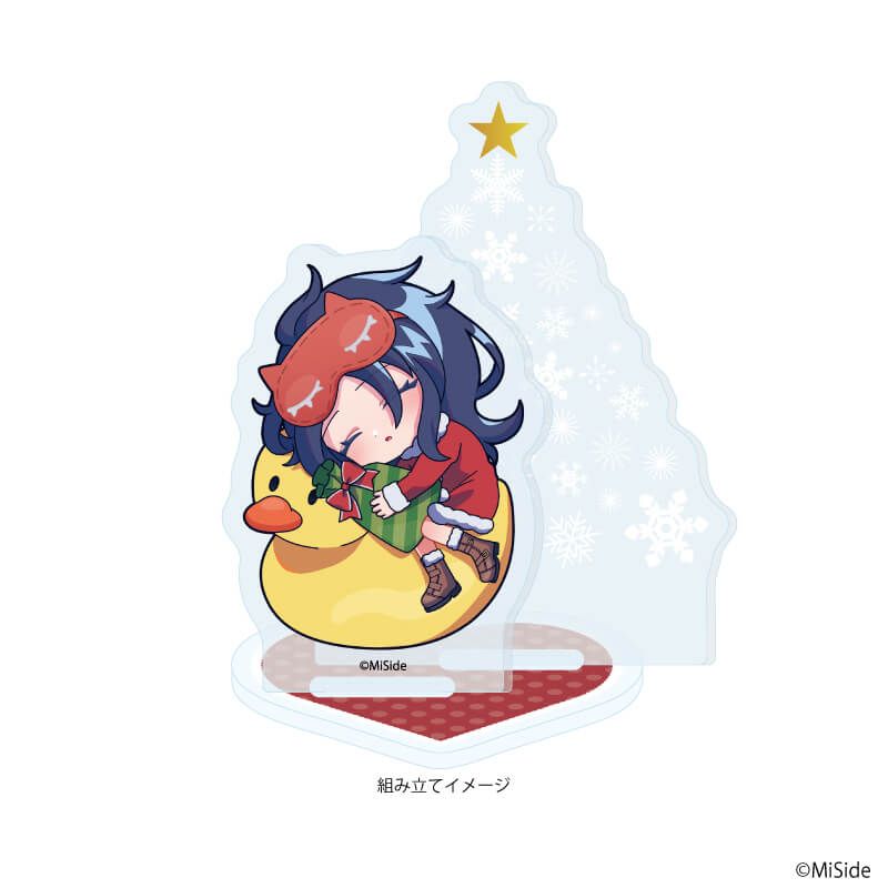 アクリルスタンドプレート「MiSide : ミサイド」05/眠いミタ クリスマスver.(ミニキャライラスト)