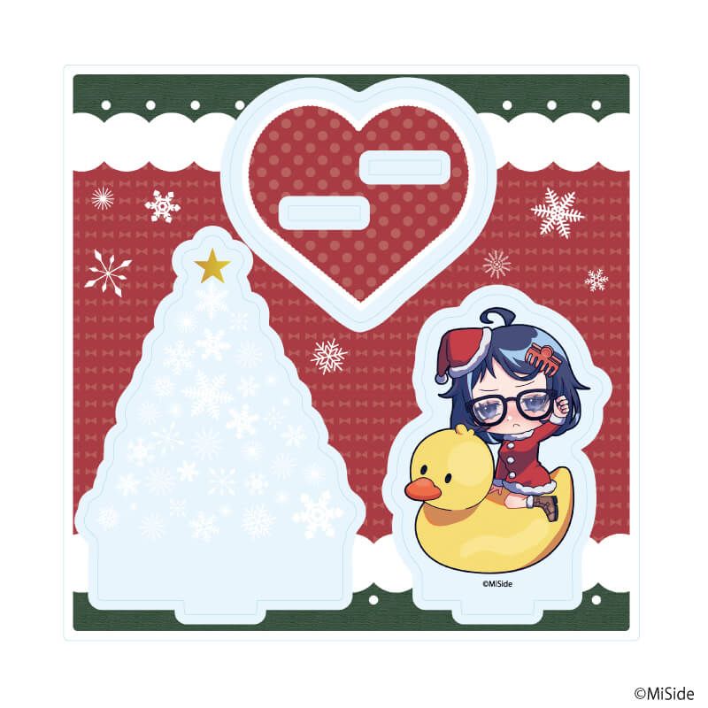 アクリルスタンドプレート「MiSide : ミサイド」04/ミラ クリスマスver.(ミニキャライラスト)