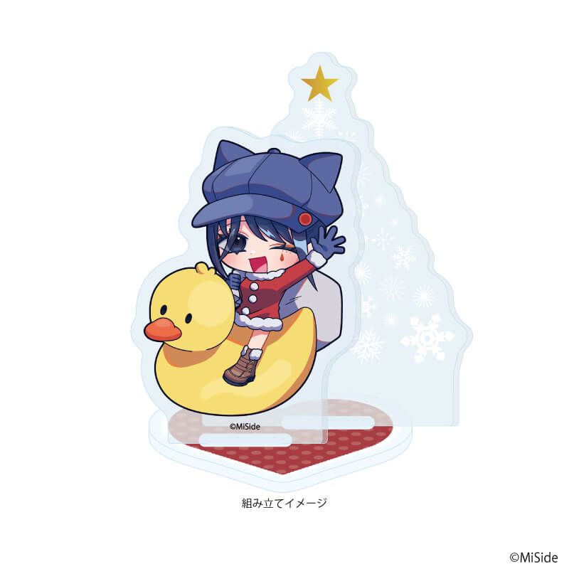アクリルスタンドプレート「MiSide : ミサイド」03/キャッピー クリスマスver.(ミニキャライラスト)