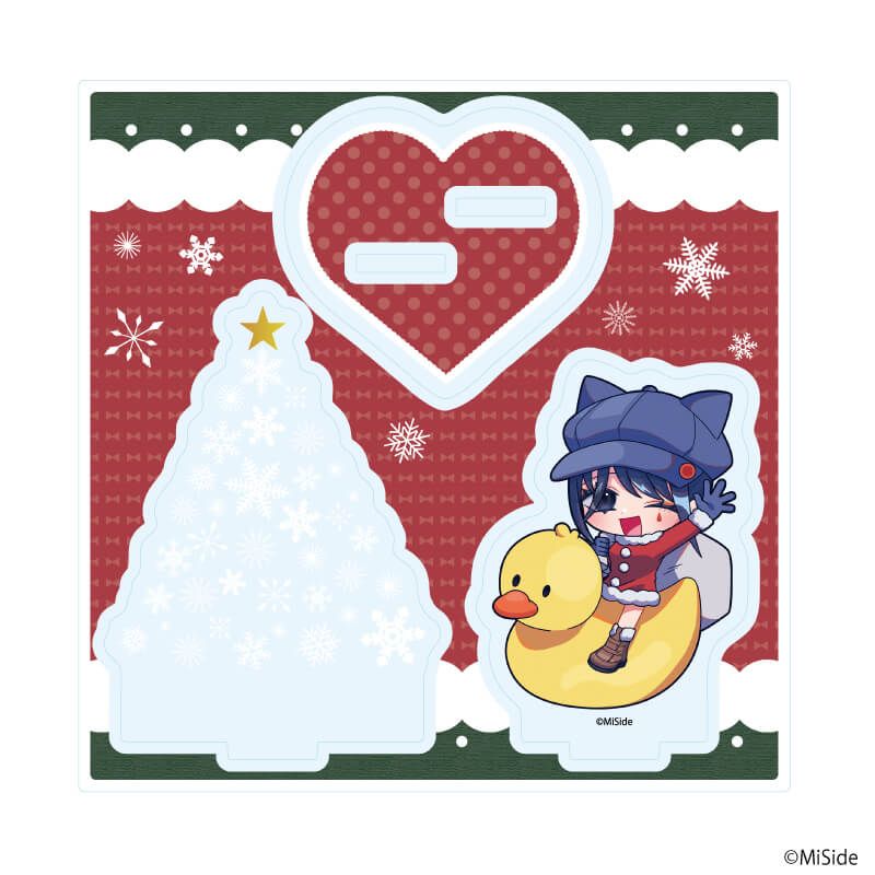 アクリルスタンドプレート「MiSide : ミサイド」03/キャッピー クリスマスver.(ミニキャライラスト)