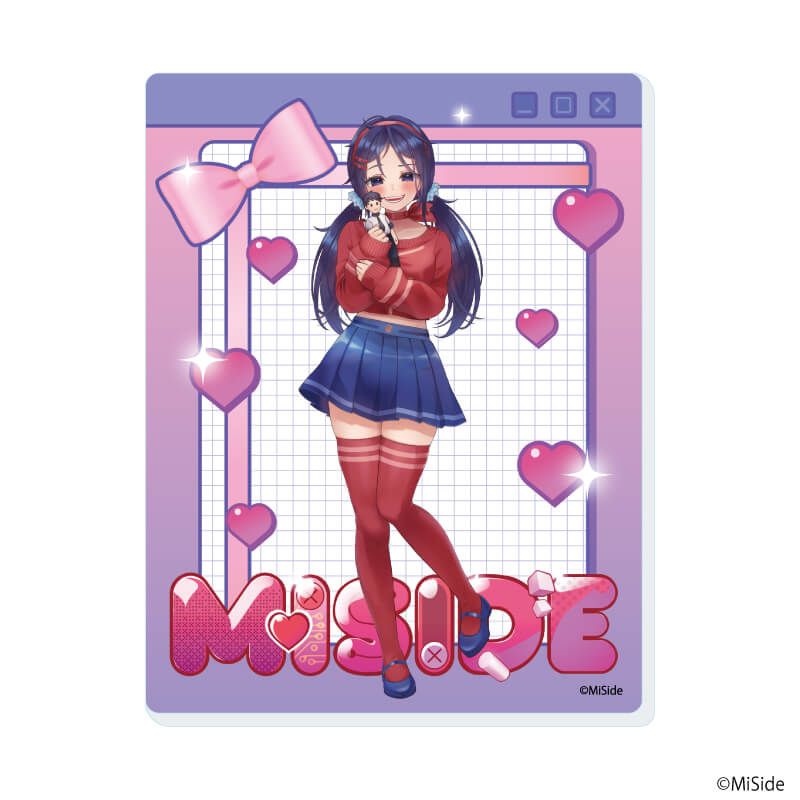アクリルカード「MiSide : ミサイド」01/コンプリートセット(全6種)(描き起こしイラスト)