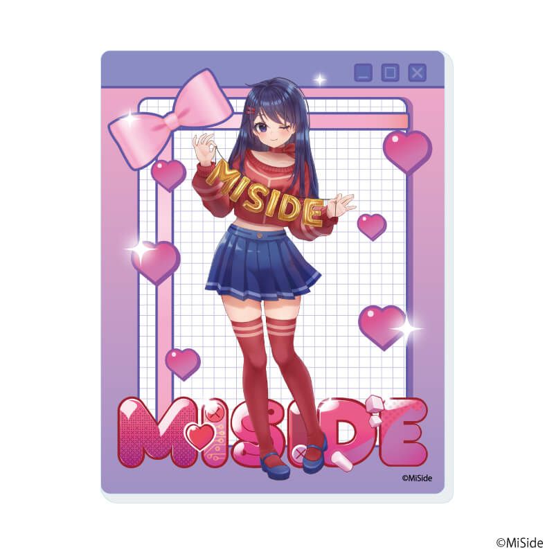 アクリルカード「MiSide : ミサイド」01/コンプリートセット(全6種)(描き起こしイラスト)