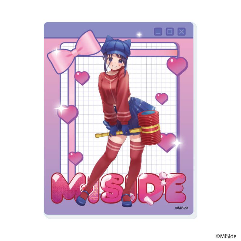 アクリルカード「MiSide : ミサイド」01/コンプリートセット(全6種)(描き起こしイラスト)
