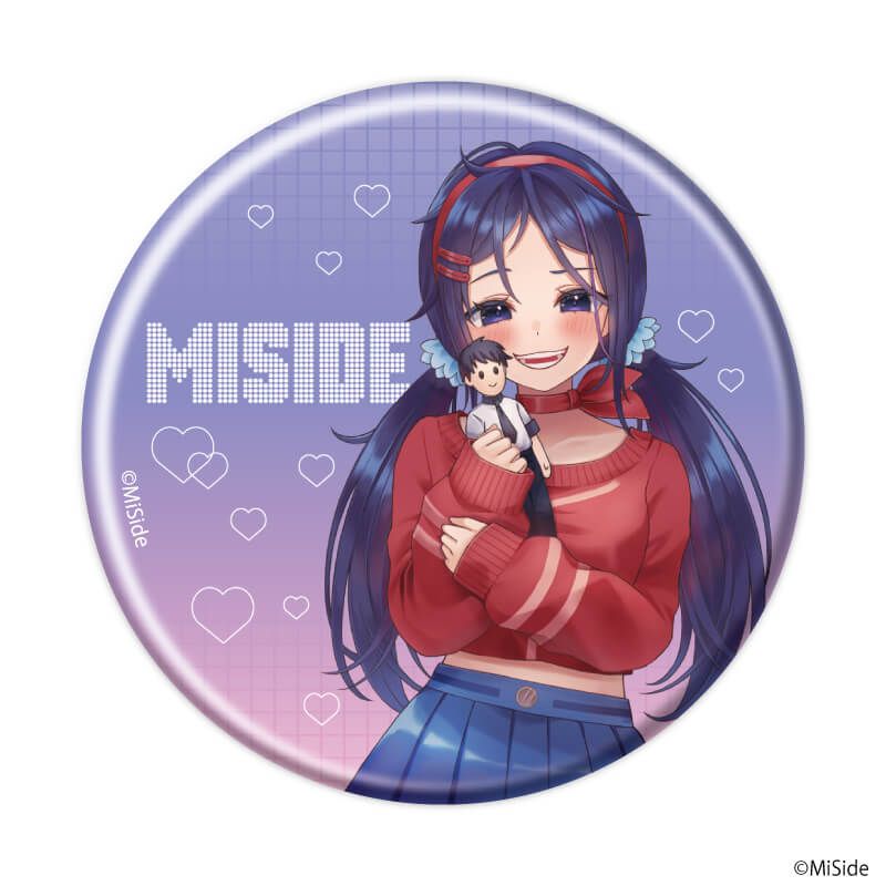 缶バッジ「MiSide : ミサイド」01/コンプリートセット(全6種)(描き起こしイラスト)