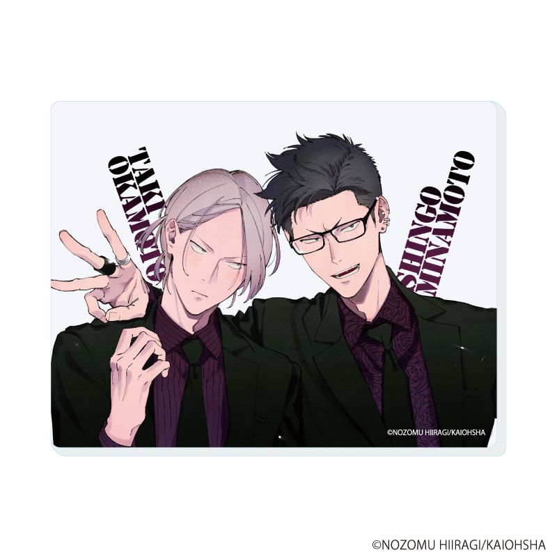 アクリルカード「オオカミくんは襲われたい」01/コンプリートセット(全6種)(公式&描き下ろしイラスト)