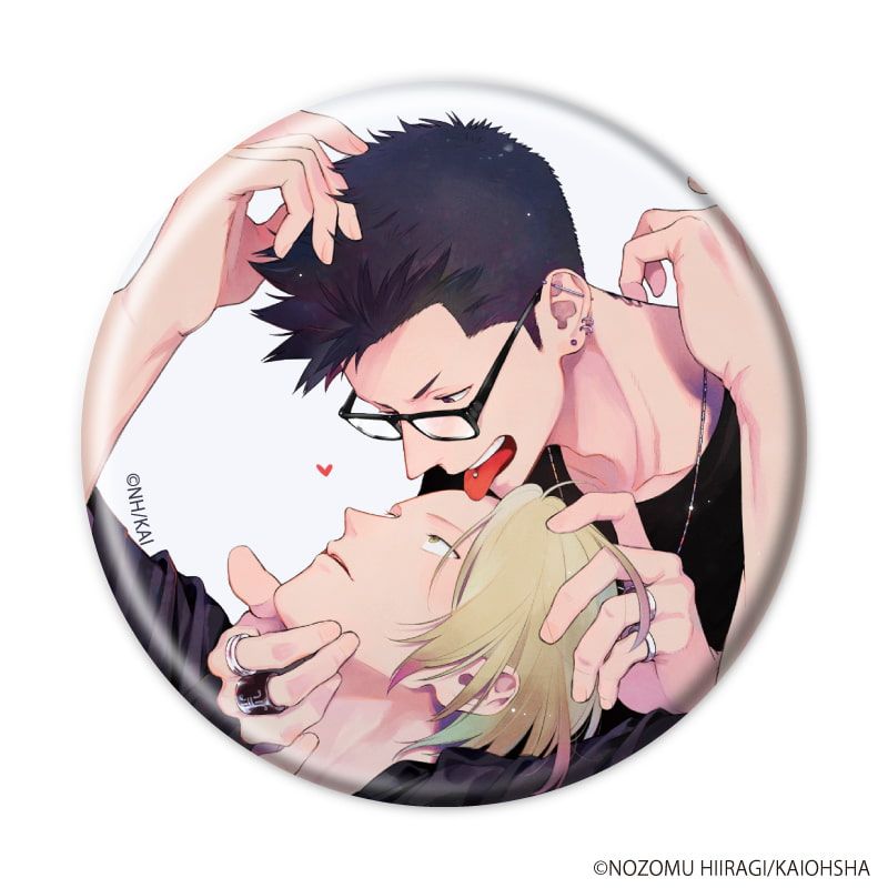 缶バッジ「オオカミくんは襲われたい」01/コンプリートセット(全6種)(公式&描き下ろしイラスト)