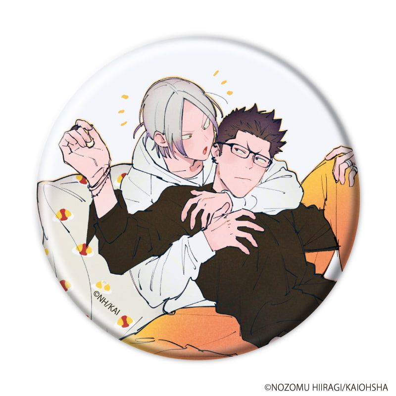 缶バッジ「オオカミくんは襲われたい」01/コンプリートセット(全6種)(公式&描き下ろしイラスト)