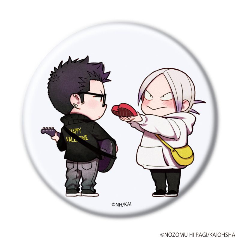 缶バッジ「オオカミくんは襲われたい」01/ブラインド(6種)(公式&描き下ろしイラスト)