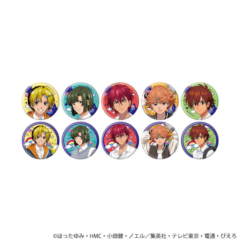 缶バッジ「ヒカルの碁」46/平成男子ver.　コンプリートセット(全10種)(描き下ろしイラスト)