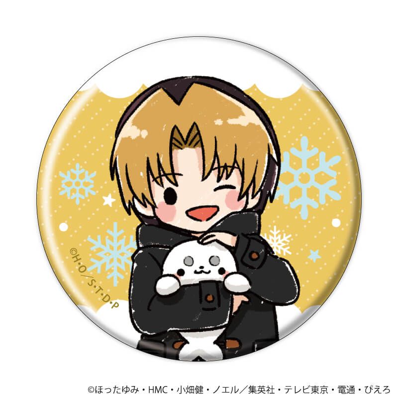 缶バッジ「ヒカルの碁」47/あざらしver.　ブラインド(6種)(グラフアートイラスト)