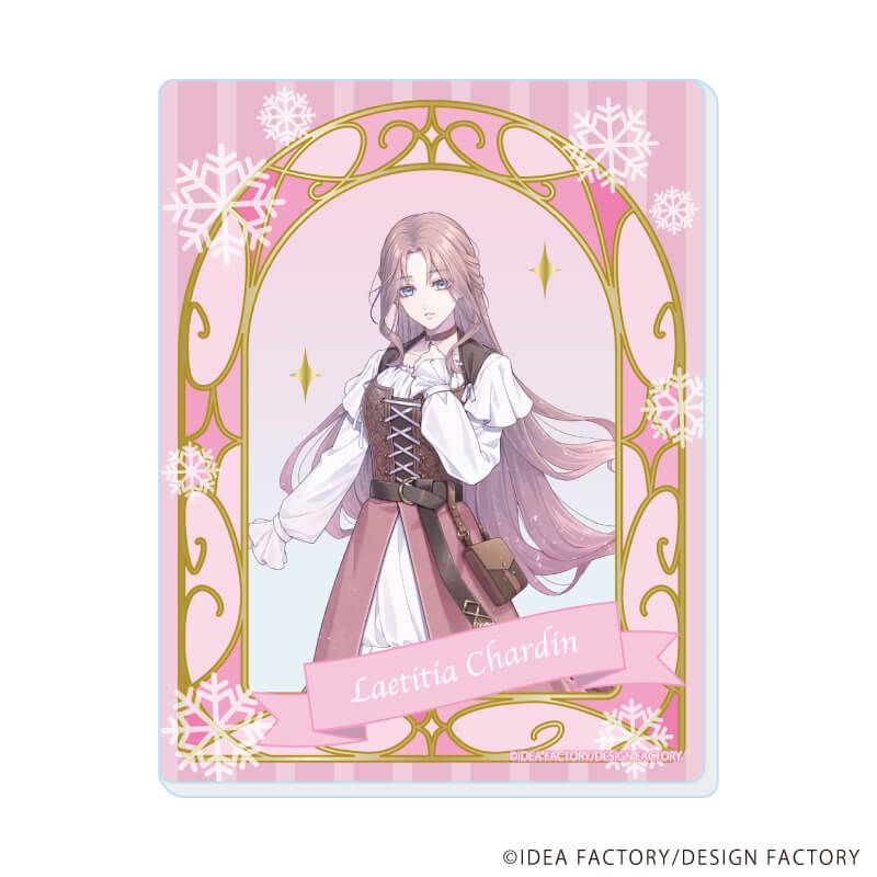 アクリルカード「冬園サクリフィス」01/ブラインド(6種)(公式イラスト)