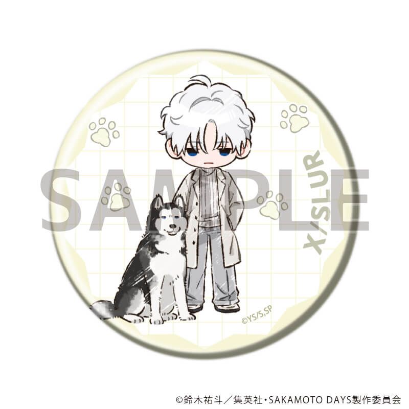 缶バッジ「SAKAMOTO DAYS」27/犬ver. ブラインド(10種)(グラフアートイラスト)