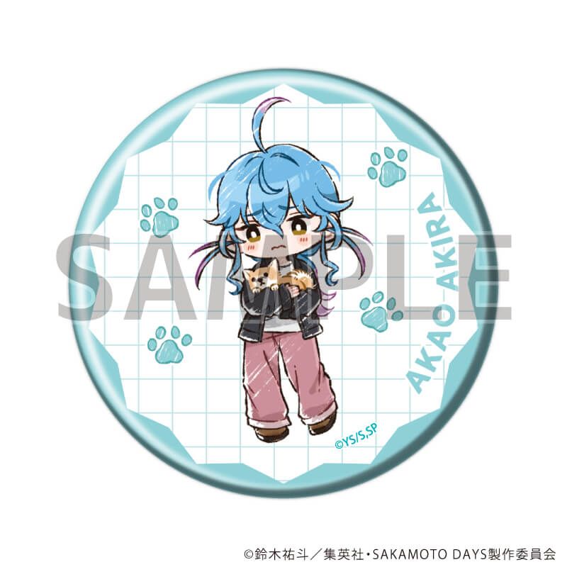 缶バッジ「SAKAMOTO DAYS」27/犬ver. ブラインド(10種)(グラフアートイラスト)