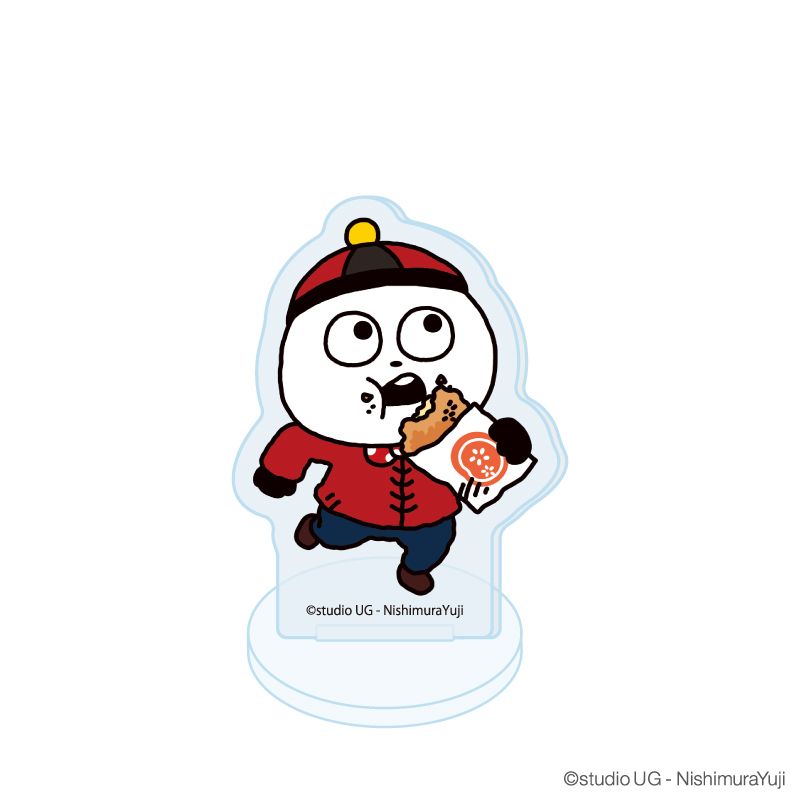 アクリルぷちスタンド「スタジオUG」02/スタジオUG 横浜中華街の味にせまる!! 限定商品 コンプリートセット(全11種)(描き下ろしイラスト)