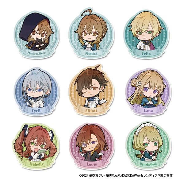 TVアニメ『サイレント・ウィッチ 沈黙の魔女の隠しごと』 トレーディングステッカー（PCS)