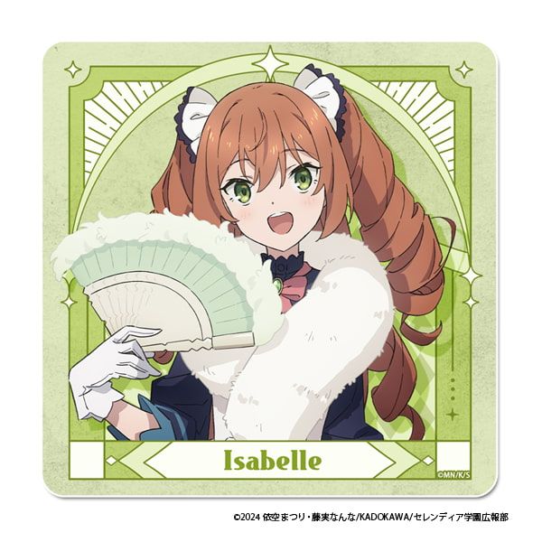 TVアニメ『サイレント・ウィッチ 沈黙の魔女の隠しごと』 ラバーマットコースター【イザベル・ノートン】