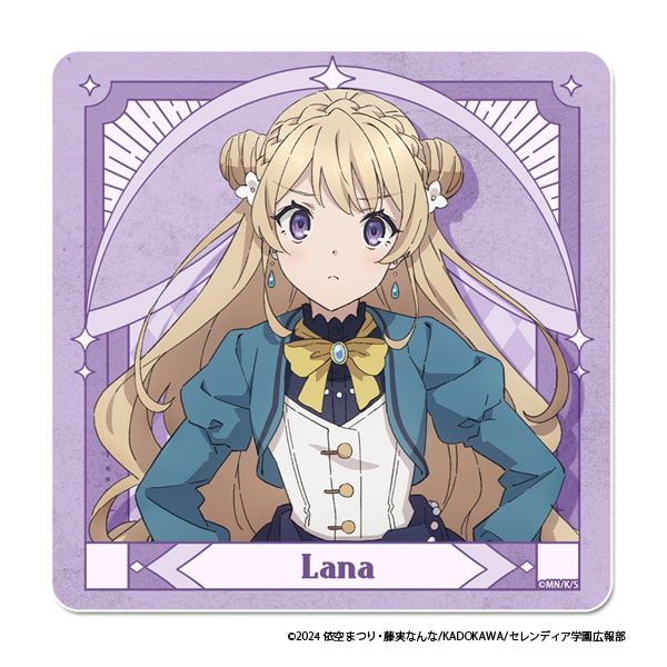 TVアニメ『サイレント・ウィッチ 沈黙の魔女の隠しごと』 ラバーマットコースター【ラナ・コレット】